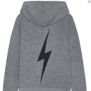 Aviator Nation Bolt Zip Hoodie, Size XS, Good Used Condition